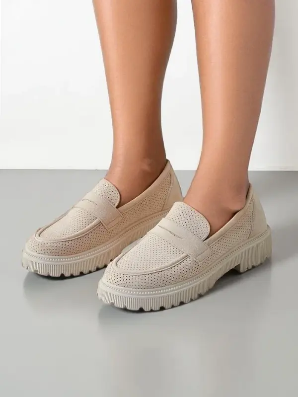 Resti Resti Women's eco suede moccasins Dunes