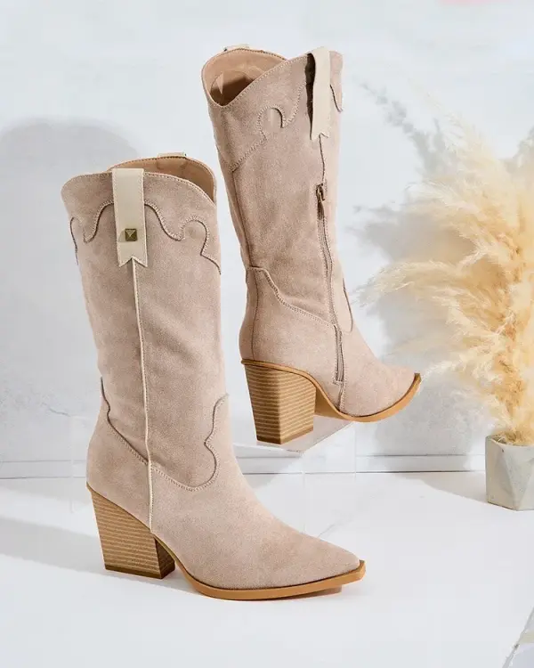 Resti Resti Women's Heeled Cowboy Boots Kowib