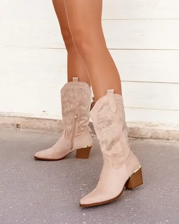 Resti Resti Women's Kellib Heeled Cowboy Boots