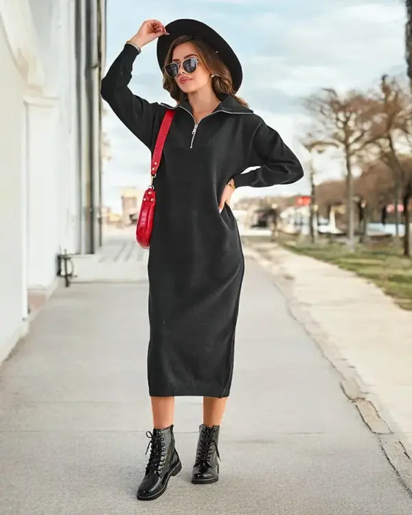 Resti Resti Women's long sweater dress