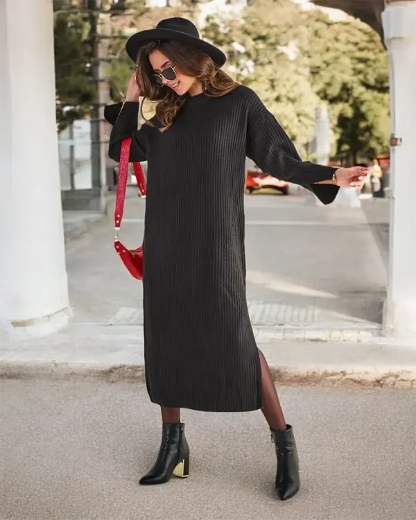 Resti Resti Women's long sweater dress