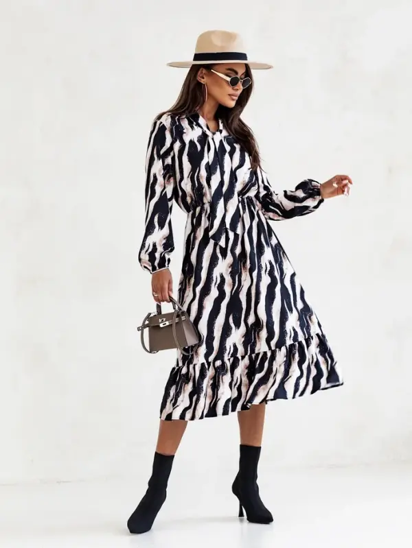 Resti Resti Women's midi dress with print