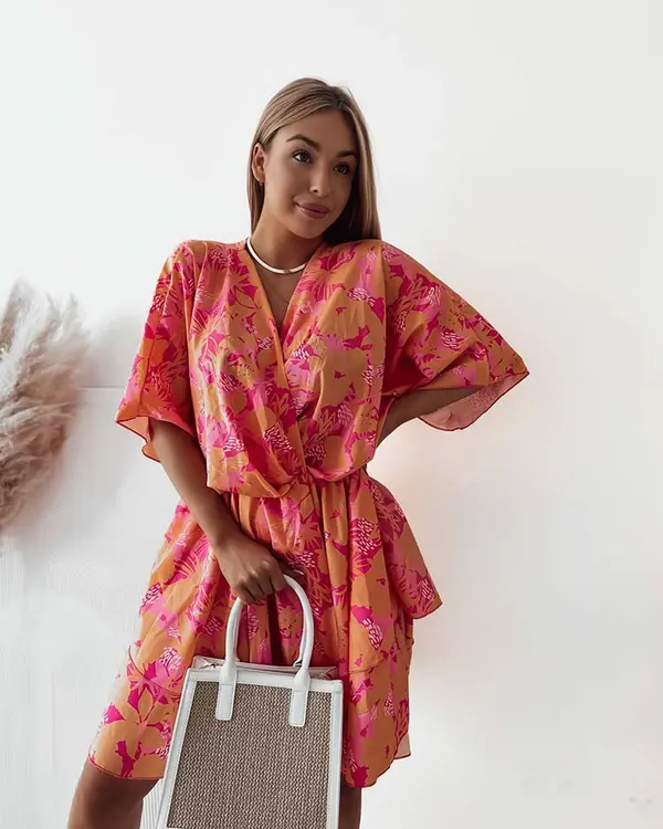 Resti Resti Women's mini dress with original pattern