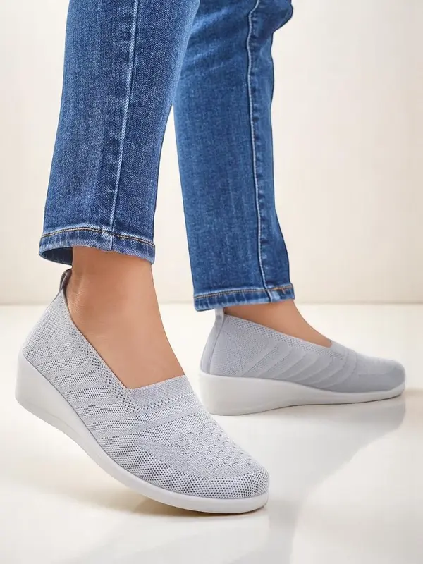 Resti Resti Women's moccasins on a low wedge Epoles