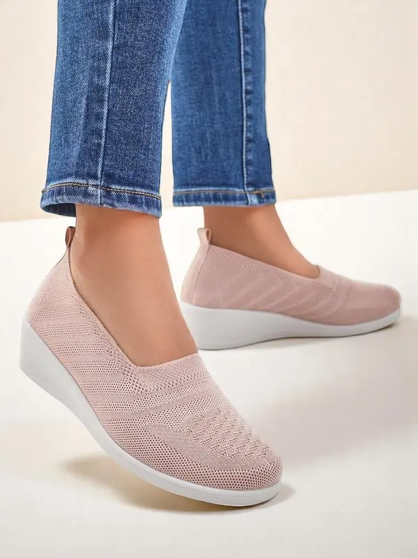 Resti Resti Women's moccasins on a low wedge Epoles