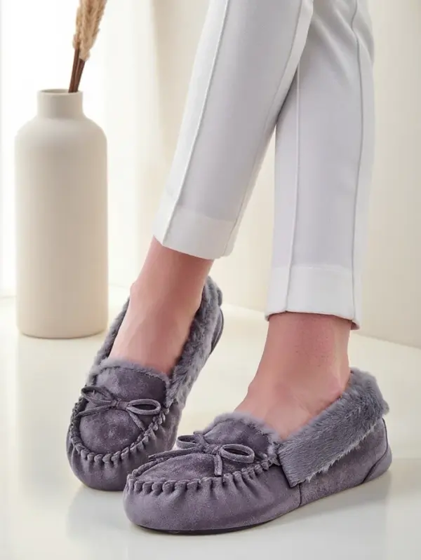 Resti Resti Women's moccasins with fur Ahtikes