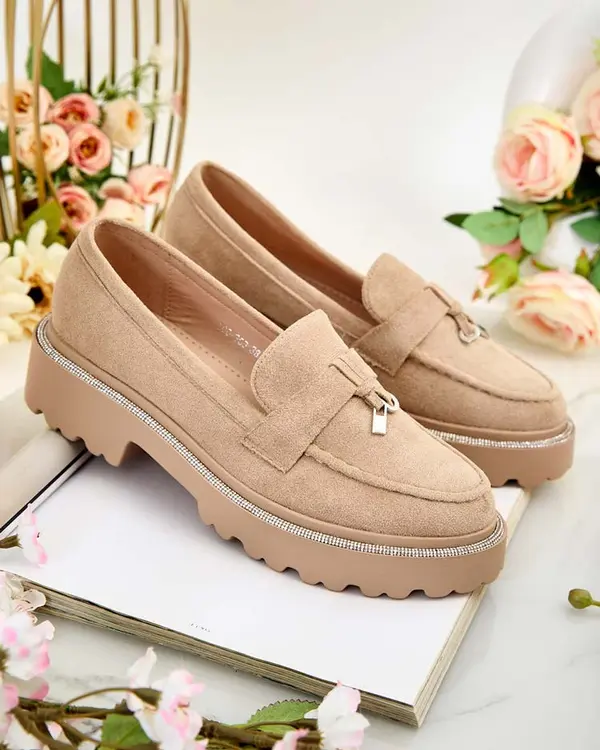 Resti Resti Women's moccasins with zircons Ali