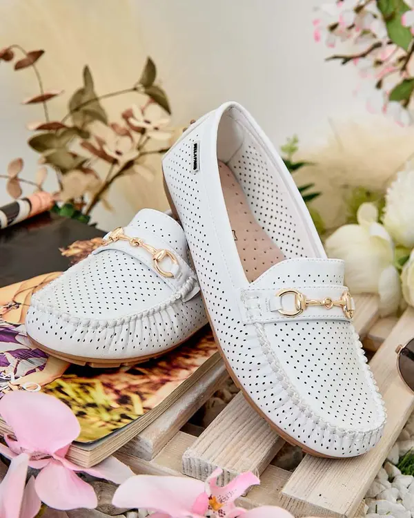 Resti Resti Women's openwork moccasins Mill