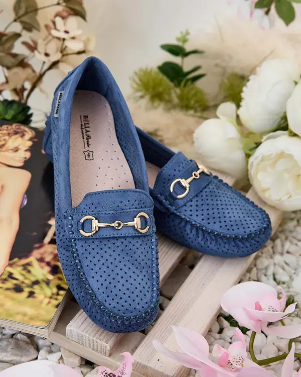 Resti Resti Women's openwork moccasins Mill