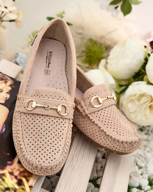 Resti Resti Women's openwork moccasins Mill