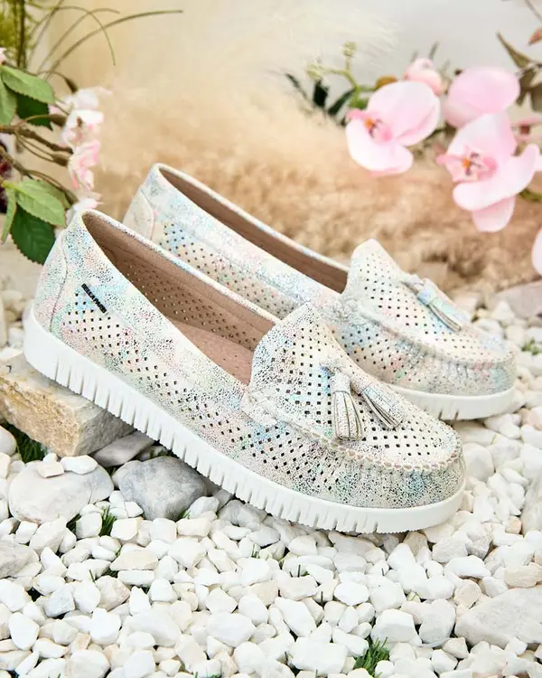 Resti Resti Women's openwork moccasins Molaffa