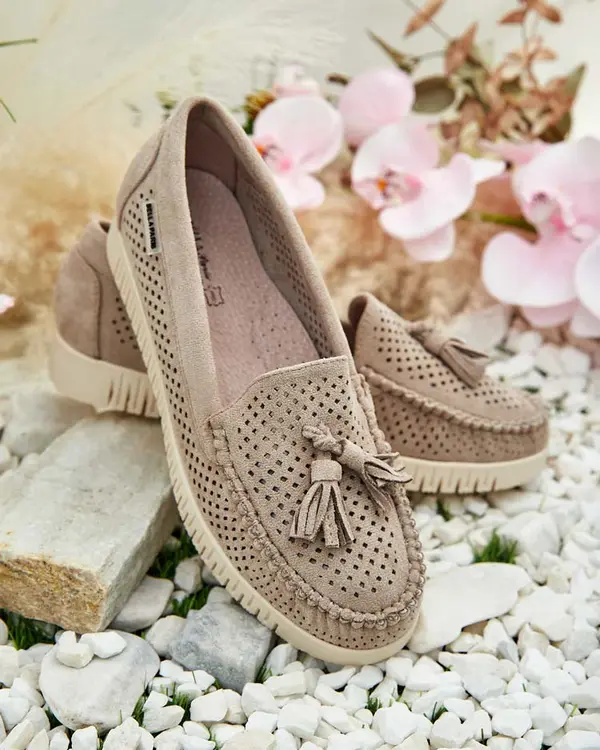 Resti Resti Women's openwork moccasins Molaffa