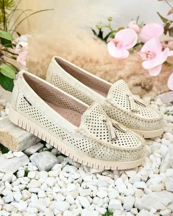 Resti Resti Women's openwork moccasins Molaffa