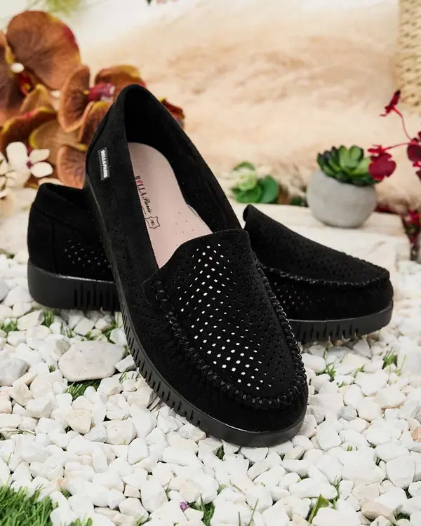 Resti Resti Women's openwork moccasins Nafis