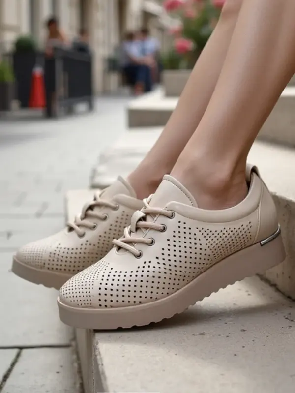 Resti Resti Women's perforated loafers Gofielle