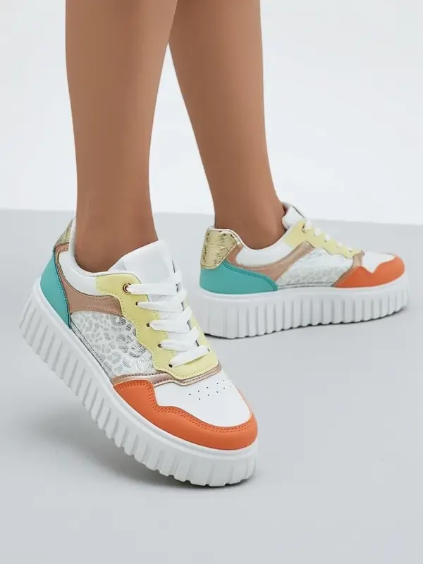 Resti Resti Women's Platform Sports Sneakers Panterr