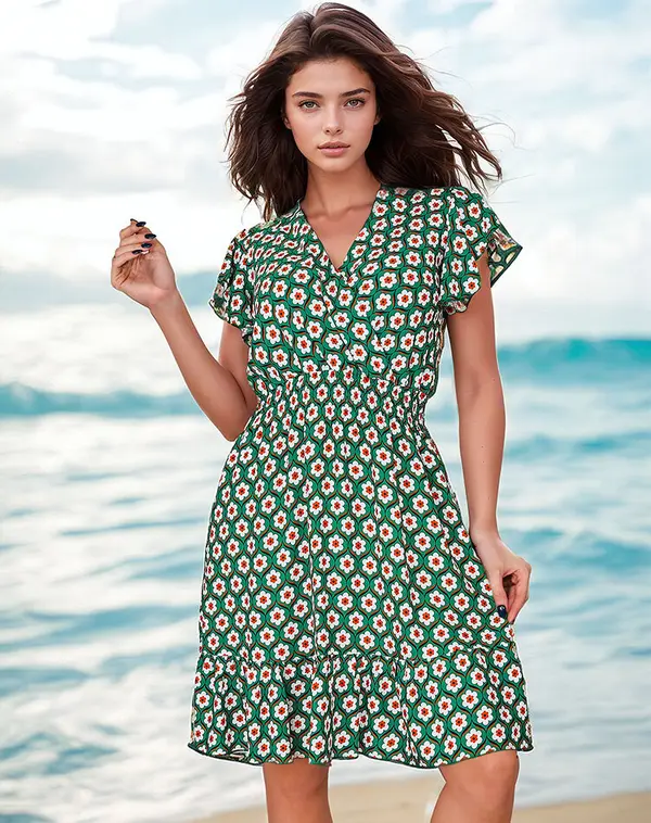 Resti Resti Women's print mini dress