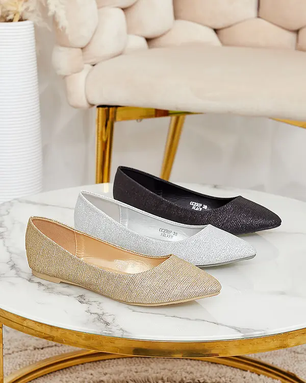 Resti Resti Women's Samelvi Glitter Ballerinas