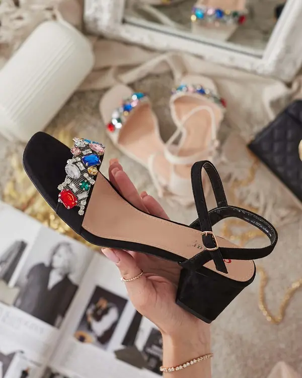 Resti Resti Women's Sandals on a post with crystals Osdar