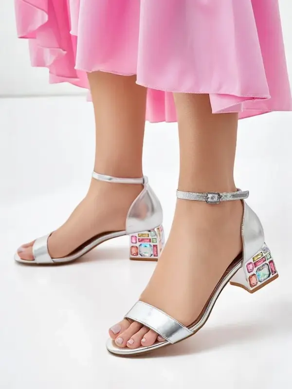 Resti Resti Women's sandals with decorative heels Ballou