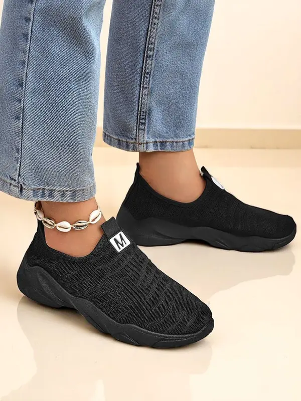 Resti Resti Women's Slip-On Fabric Sports Shoes Flex Move