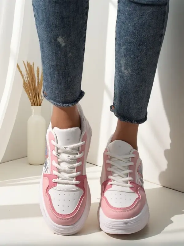 Resti Resti Women's Sneakers with Glitter Samoles