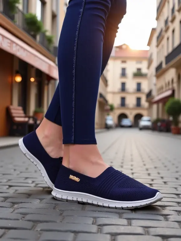 Resti Resti Women's sports moccasins Sortpes