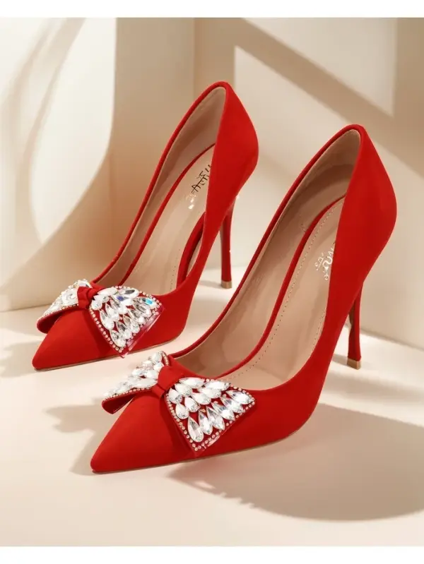 Resti Resti Women's stiletto heels with a bow Cocarte