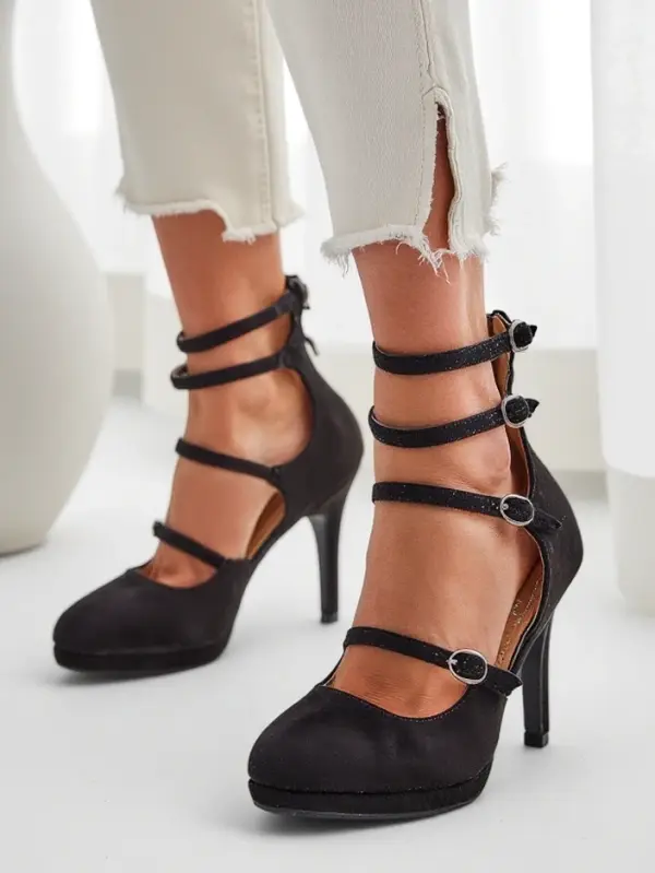 Resti Resti Women's Stiletto Heels with Straps Celose