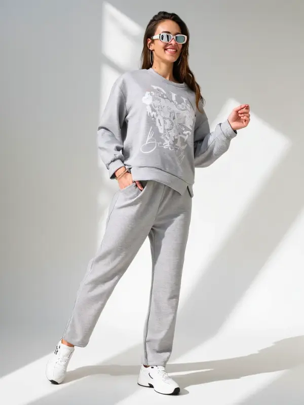 Resti Resti Women's viscose set with print