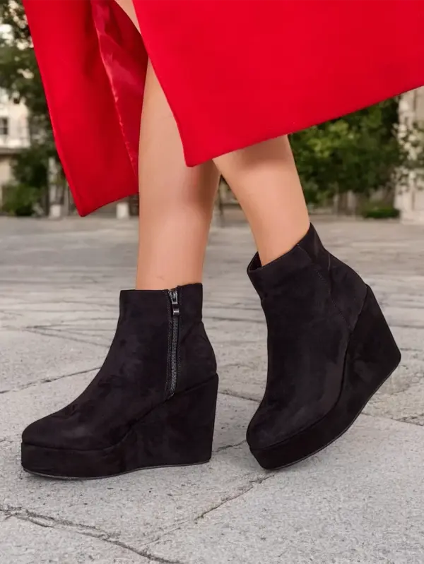 Resti Resti Women's Wedge Ankle Boots Sieffa