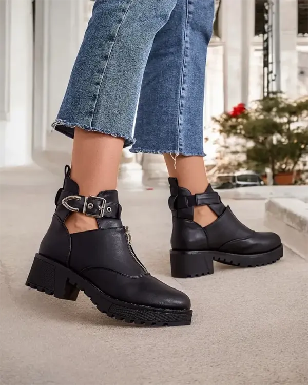 Resti Resti Women's workery style boots Komowi