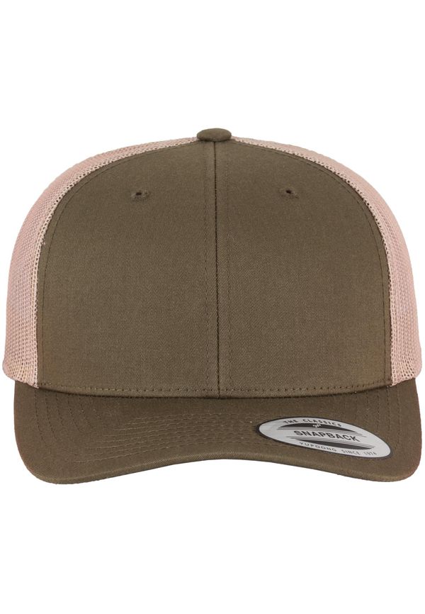 Flexfit Retro Trucker 2-Tone mossgreen/khaki