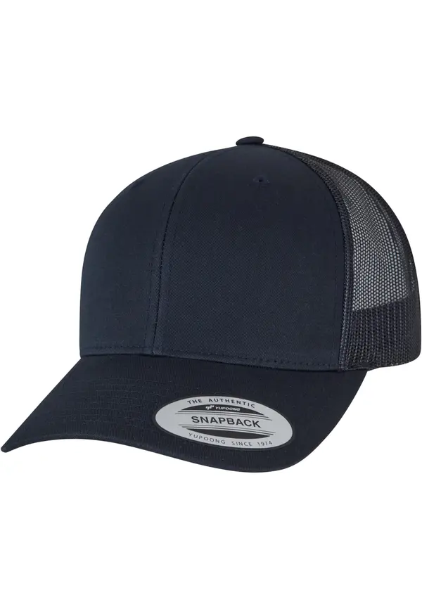 Flexfit Retro Trucker Cap Dark Blue