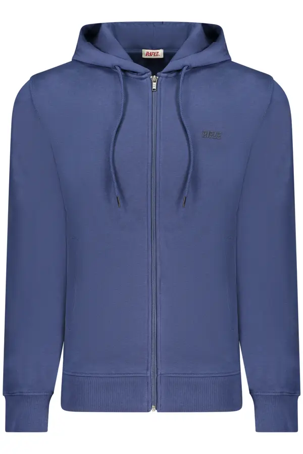 Rifle RIFLE MEN'S BLUE ZIP-UP SWEATSHIRT