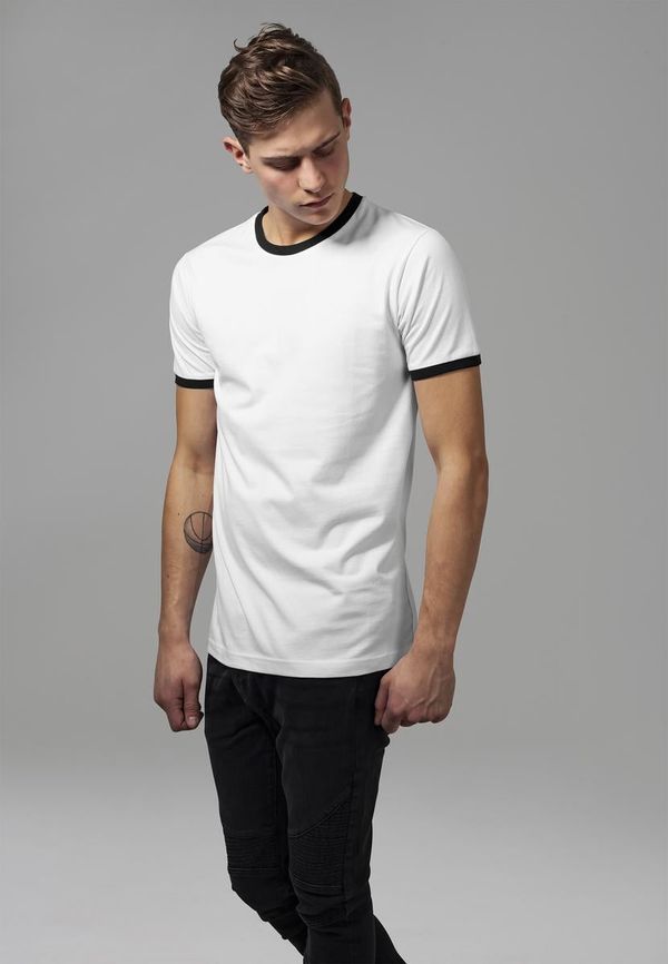 UC Men Ringer Tee wht/blk