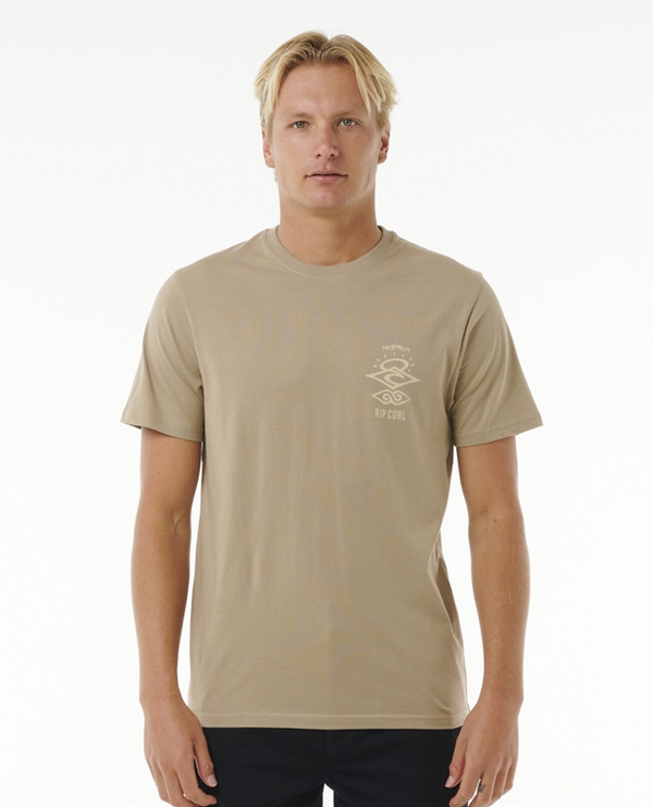 Rip Curl Rip Curl SEARCH ICON TEE Sand Dune T-shirt