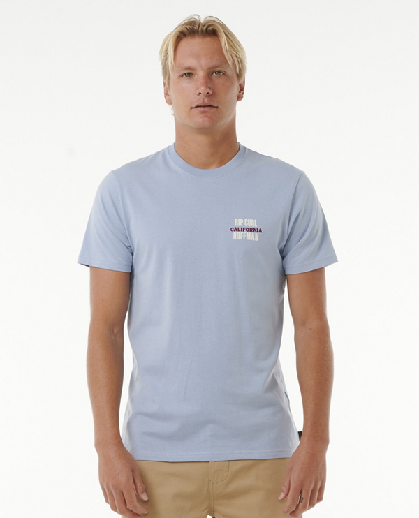 Rip Curl Rip Curl SURF REVIVAL HOFFMAN DECAL TEE Spray Blue T-shirt