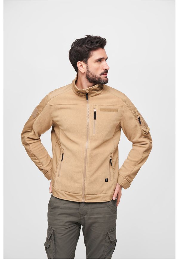 Brandit Ripstop camel fleece jacket