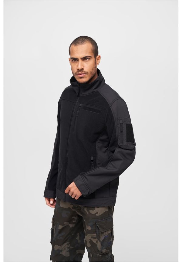 Brandit Ripstop Fleece Jacket Black