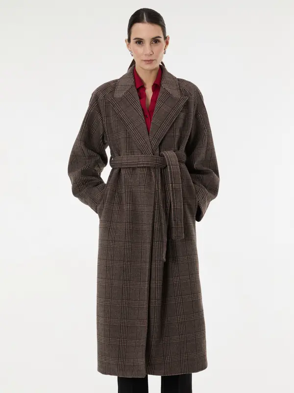 Orsay Rjav dolg ženski plašč ORSAY