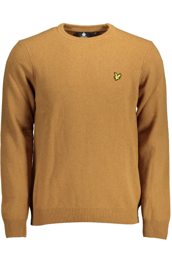 LYLE &amp; SCOTT Rjav moški pulover Lyle &amp; Scott