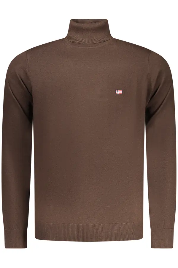 NORWAY 1963 Rjav pulover z ovratnikom