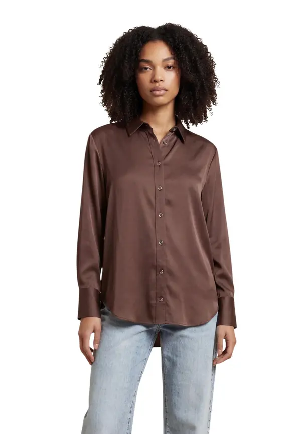 Only Rjava bluza Only Donna