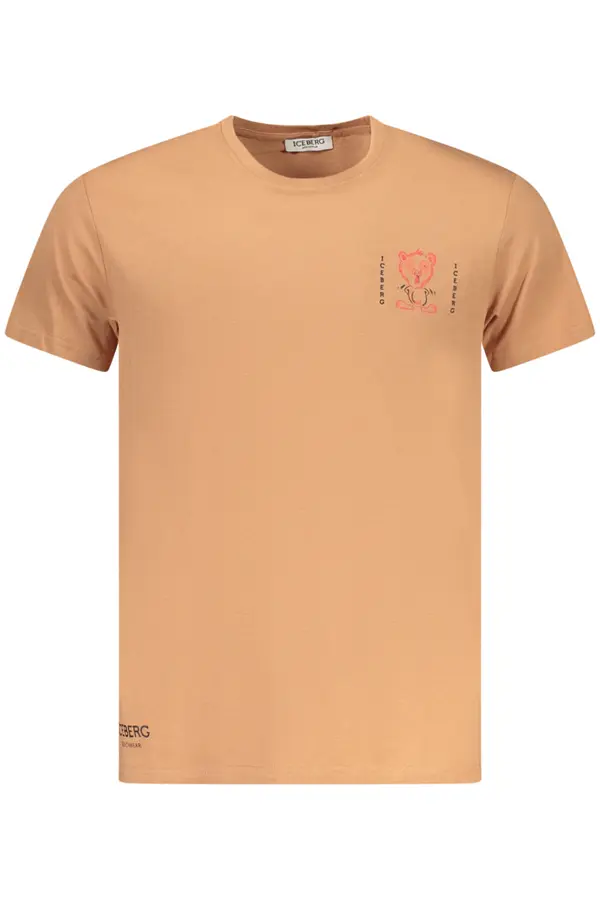 ICEBERG Rjava moška majica Iceberg