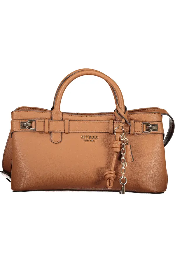 GUESS JEANS Rjava torbica GUESS JEANS