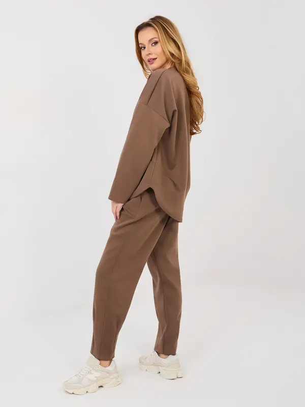 RUE PARIS Rjava trenirka