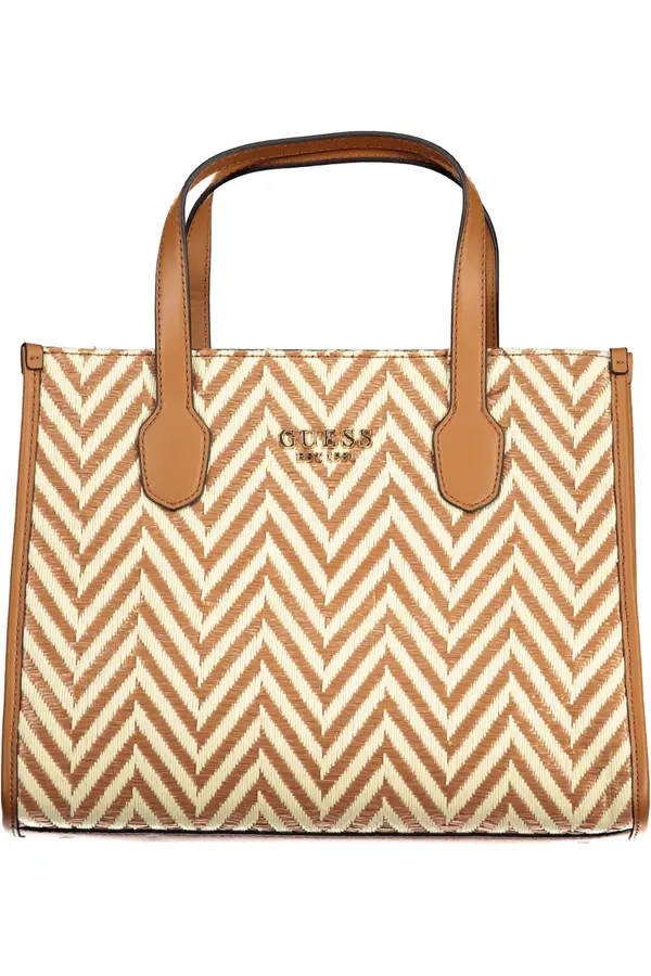 GUESS JEANS Rjava ženska torbica GUESS JEANS