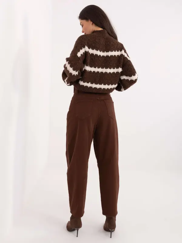 Factory Price Rjave poslovne hlače