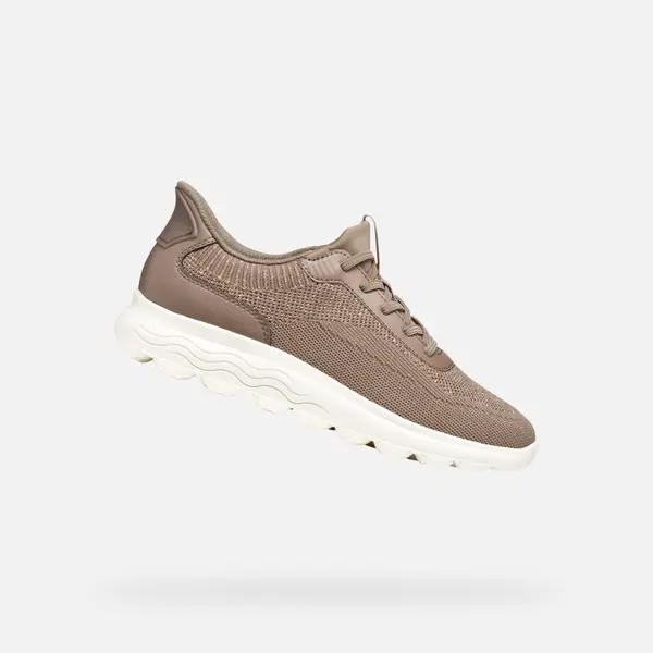 GEOX Rjavi ženski superge Geox Spherica Plus Fast